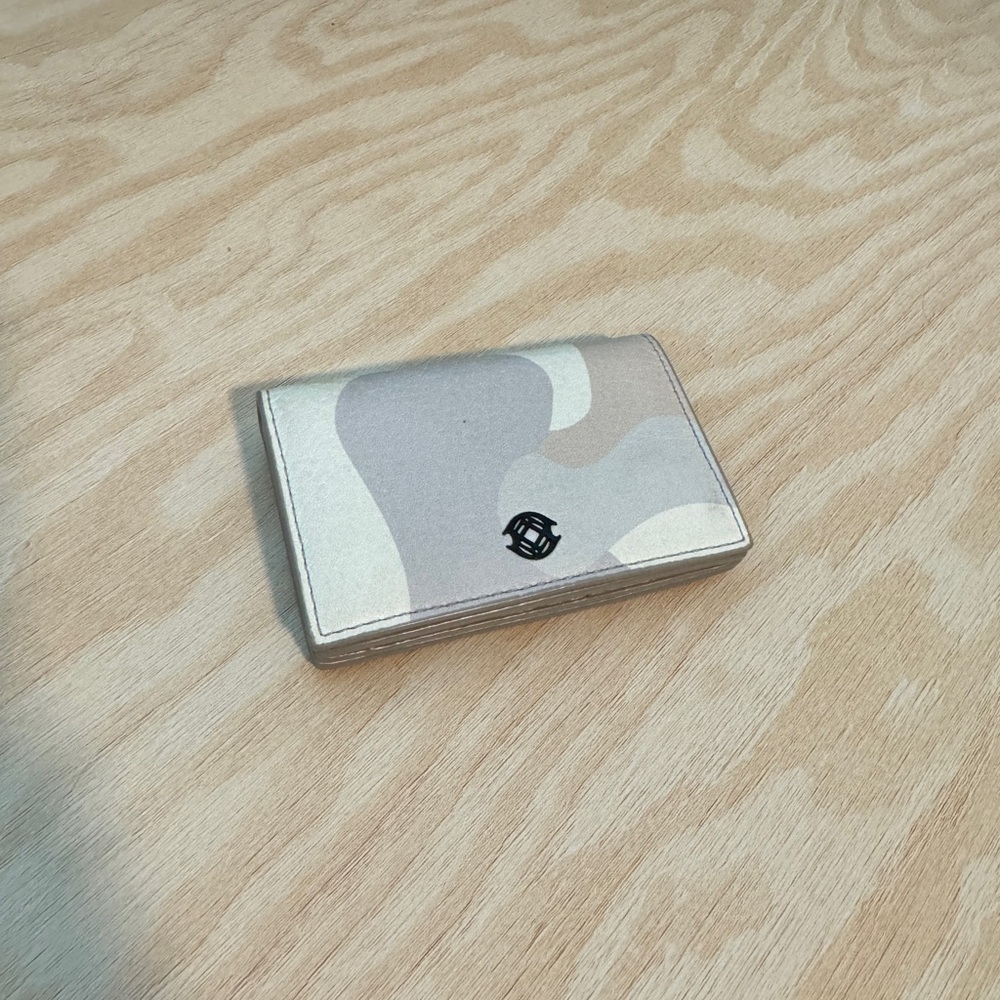 Dagne Dover Neutral Camo Accordion Card Case